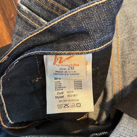 Citizen Of Humanit low waist cropped / capri jeans . Kelly #063 . Size 28 - Picture 5 of 12